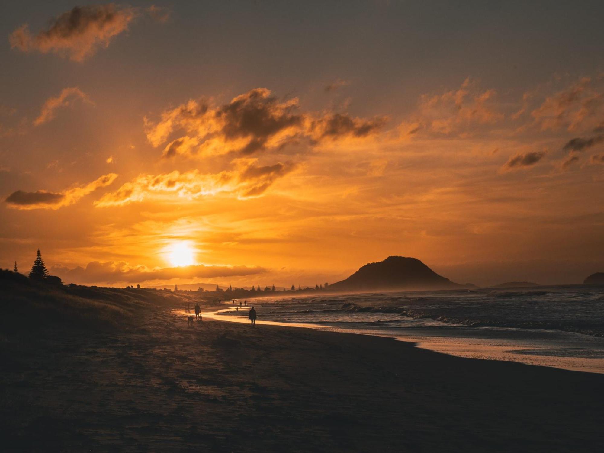 Seaside Escape Villa Mount Maunganui Dış mekan fotoğraf